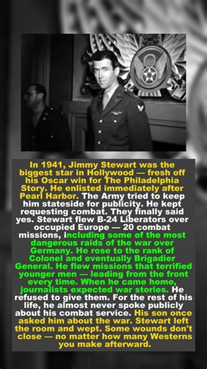 The Actor Who Refused to Be a Mascot: Jimmy Stewart’s Secret War