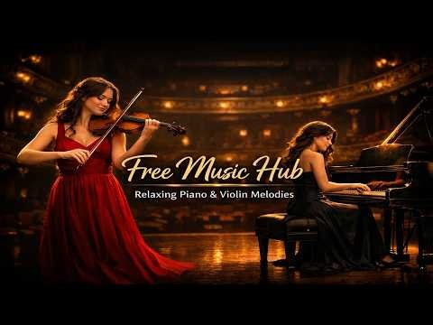 Relaxing Piano & Violin | Opera Hall Concert | Free No Copyright Music