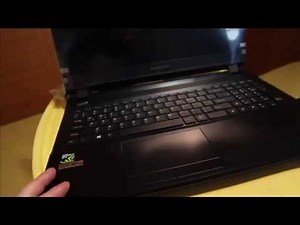 Hansung (Clevo p650SG - GTX 980m) Gaming Laptop UNBOXING - part 1