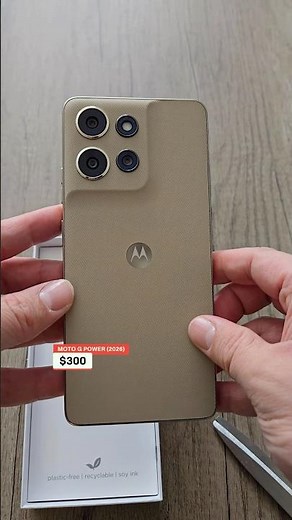 Unboxing Motorola’s New $300 Moto G Power (2026)