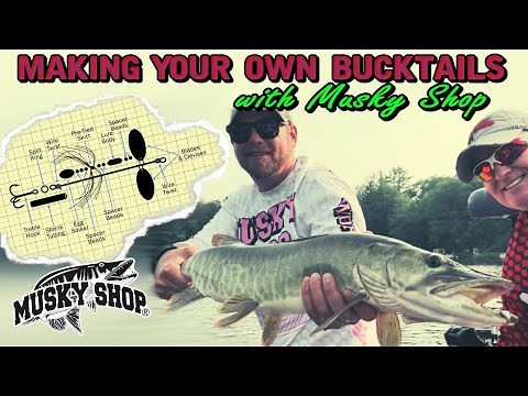 Making Your Own Musky Fishing Bucktails