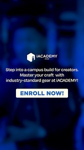 With industry-standard equipment, iACADEMY sets you up for success. Hear from Mr. Clarence Gomez, Senior Manager of Admissions and Corporate Communications, as he shares his favorite facility on campus. Inquire now: www.iacademy.edu.ph #iACADEMY #BeyondBetter #GameChanger | iACADEMY
