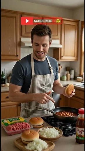 Classic Sloppy Joe Sandwich 🍔 | Easy 10-Minute Sloppy Joe Recipe | American Comfort Food