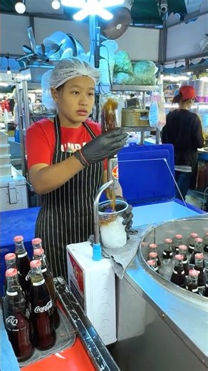 How to Make Slushy Coca-Cola | Thai Slush Machine