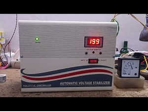A/C Digital Automatic voltage stabilizer input 90-280 volt 4 kva