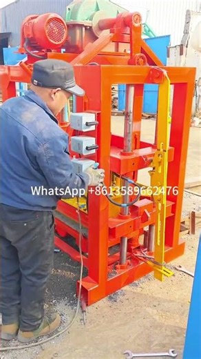 concrete hollow block making machine sand block maker paving block moulding machine