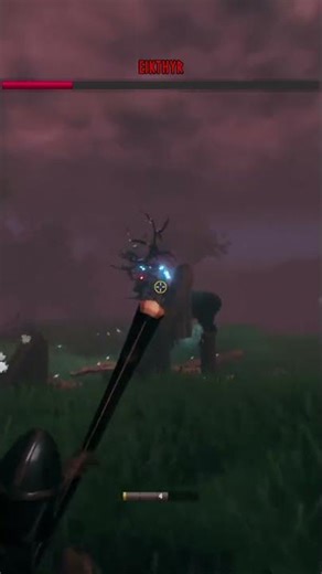 Valheim First Boss Eikthyr FAIL — Don’t Build Your House Too Close! 💀🏠