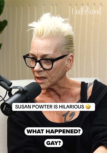 Susan Powter just dropped the most unexpected explanation for why she “turned gay”… 😂 👉 “You want to know what happened that turned me gay? I’ll tell you…” What follows? Pure comedic gold — and a reminder that no one does raw honesty like Susan. 👇 Comment PODCAST for the full episode link — it only gets funnier from here. #SusanPowter #MissUnderstoodPodcast #RachelUchitel #ComedyGold #UnfilteredWomen @Itsracheluchitel @SusanPowter