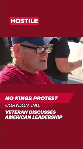 No Kings protest Indiana: Strong leadership needed to restore civil discussion