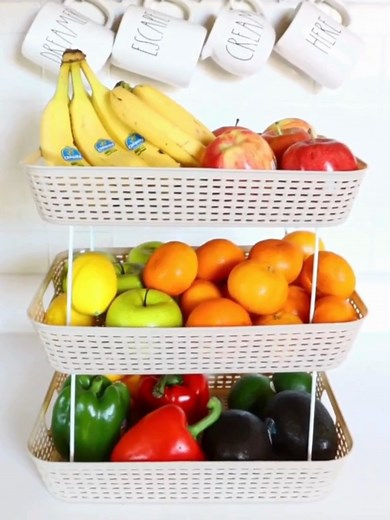 Creative Fruit Basket Organizer Ideas