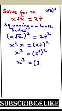 How Fast Can You Solve This Equation?