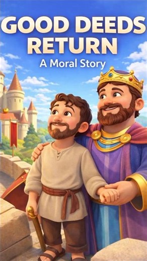 Good Deeds Always Return 💫 | A Powerful Lesson #shorts #MoralStory #LifeLesson #Kindness #viralstory
