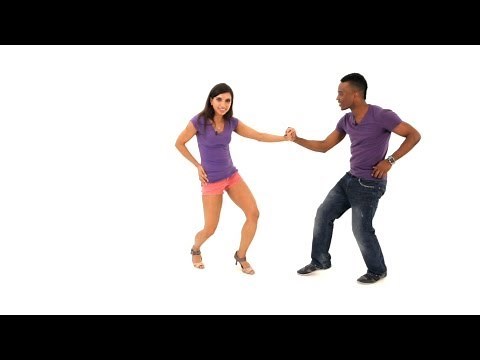 How to Do Beginner Footwork w/ Partner | Bachata Dance