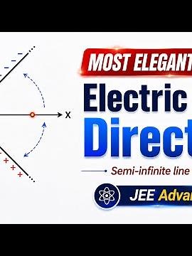 Electrostatics | Electric Field Direction | Elegant Trick