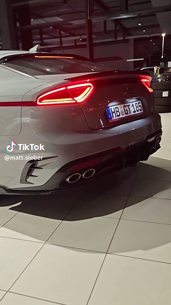 Kia Stinger GT Stage 2 Cold Start with Downpipes