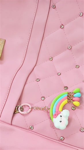 Make A Keychain With Me!!! 🩷✨ #diy #coldporcelainclay #creativeclayideas #shorts #clay #diykeychain