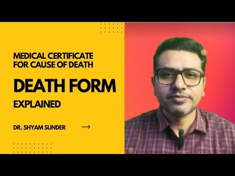 Death Form Explained | Medical Certificate of Cause of Death
