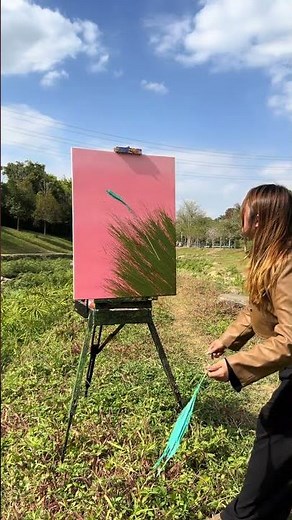 Unwind with a Green Dogtail Grass Drawing Tutorial