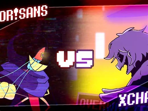 ERROR!SANS VS X!CHARA ► Озвучка | Alastor's Records