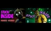 Mix of 2 videos from youtube : Stuck inside both versions