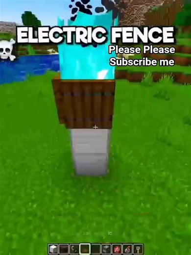 ⚡Minecraft Electric Fence Tutorial | Electric Fence Kaise Banate Hain in Minecraft 🔌🔥