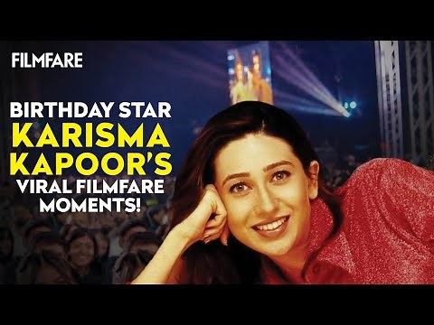 Happy Birthday Karisma Kapoor! Relive Her Iconic Filmfare Award Wins & Speeches!