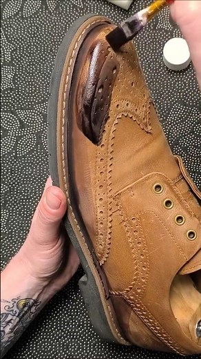 Before and after shoe restoration that actually works #shoecare #restoration #satisfying