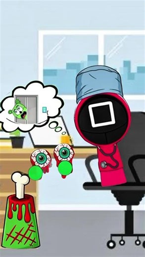 “Did his head get stuck in the elevator?” #2danimation #funny #animation🤯🤯👀👀😭😭😱😨😰😓😥