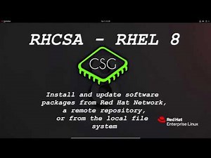 RHCSA RHEL 8 - Install and update software packages from Red Hat, a remote repo, or local filesystem
