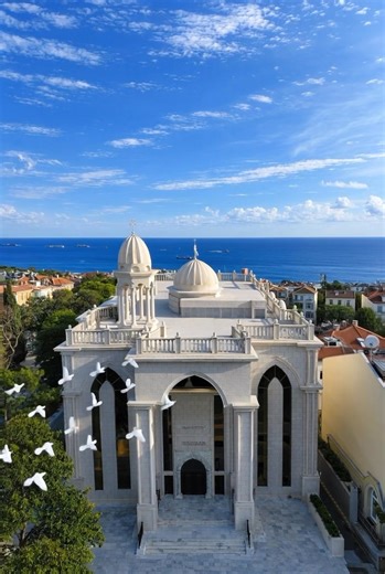 St Ephraim Church. Istanbul. The Mor Ephrem Syriac Orthodox Church (Turkish: İstanbul Mor Efrem Süryani Kadim Ortodoks Kilisesi, Syriac: ܥܕܬܐ ܕܡܪܝ ܐܦܪܝܡ ܕܣܘܪ̈ܝܝܐ ܩܕ̈ܡܝܐ ܐܪ̈ܬܕܘܟܣܝܐ, romanized: ʿIdto d-Mor ʾAp̄rem d-Suryoye Qamoye ʾOrṯodoksoye) is a Syriac Orthodox church in Yeşilköy on the European part of Istanbul. Opened in 2023, it is the first and only church built in Turkey since the foundation of the Republic.[1] It is dedicated to Ephrem the Syrian. | Syriac Orthodox News