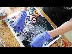 Gels and Mediums as a collage Adhesive