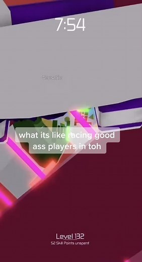 Racing High-Level Players in Tower of Hell