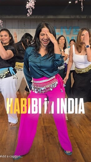 Ritu's dance studio on Instagram: "Habibi in India....... Grooving to #HABIBI by @groovykofficial"