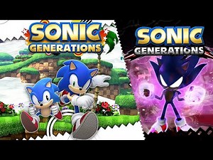 Sonic x Sonic Generations - Full Game Walkthrough [4K] (ALL STAGES)