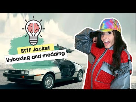 Back to the Future II: Unboxing and modding Authentic Marty Mcfly Jacket