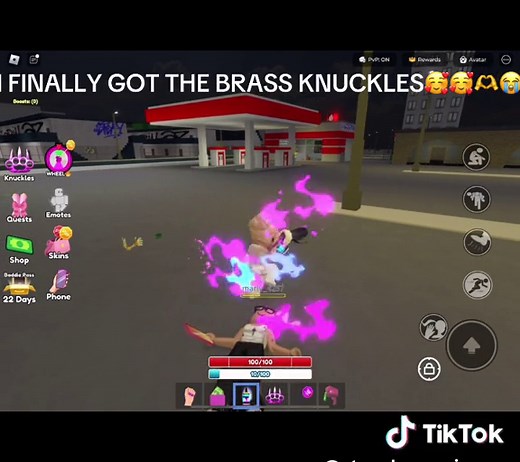 How to Get Brass Knuckles in Baddies Roblox