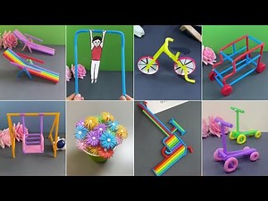 Creative Straw Crafts | Easy DIY Projects for Kids