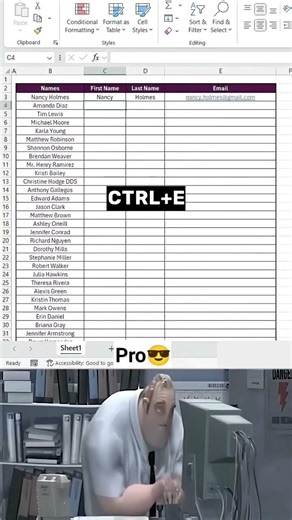 This is how to auto fill data in Excel