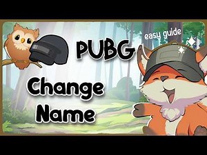 How to Change your PUBG Name