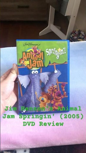 Jim Henson's Animal Jam Springin' (2005) DVD Review #jimhenson #animaljam 🦓🐒🐼🐨🐆🐘🌻💚