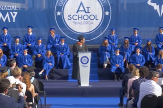 Did Sandro Marcos deliver grad speech as school director in Spain? Supporters think so