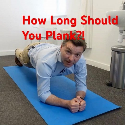 💪 How Long Should You Plank? Chiropractor Explains!