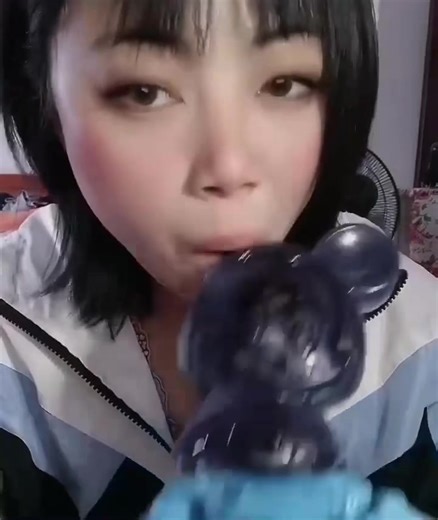 Enjoying Blue Mickey Mouse Ice Treats