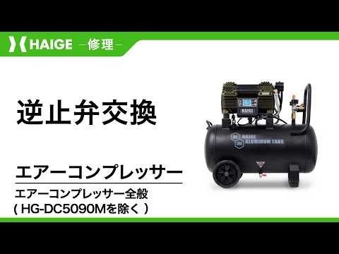 Check Valve Replacement / HG-DC991AL & General Air Compressors (excluding HG-DC5090M)