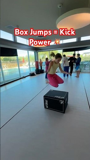 🔥 Box Jumps for Kick Power 🥋⚡️
