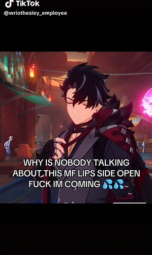 oh wriothesley.. 💦 #wriothesley #dukewriothesley #genshinimpact #fyp