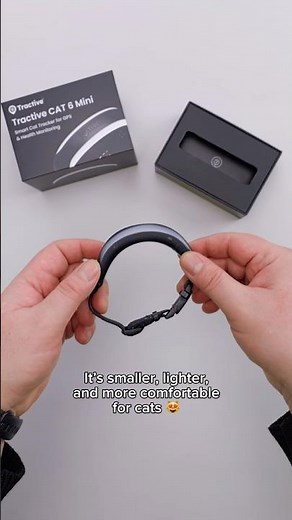 Finally the purr-fectly designed smart tracker for your cat! 😻 #smartcollar #catgps #catcollar