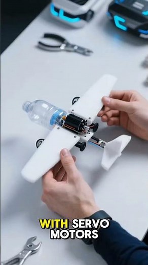 Turn a Plastic Bottle into an RC Airplane DIY Flight Project!
