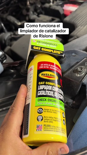 Beneficios del Limpiador de Catalizador Rislone