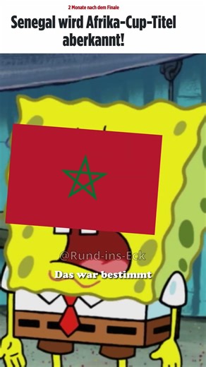 Senegals Afrika-Cup Sieg wird aberkannt. Marokko ist Afrika-Cup Sieger